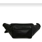 Dzc Kuzenler Avm Siyah % Deri Freebag Bel Çantası Su Geçirmez Özellikli Ergonomik Tasarım - 21 cm