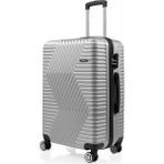 Dzc Kuzenler Avm Valiz Gedox G&d Polo Suitcase Abs Orta Boy Lüx Seyahat Valizi - Gri