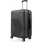 Dzc Kuzenler Avm Valiz Gedox G&d Polo Suitcase Abs Orta Boy Lüx Seyahat Valizi - Siyah