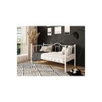 DZGN HOME Dzgn Home Kamelya Sedir Metal Karyola - Beyaz - 90 x 190 cm