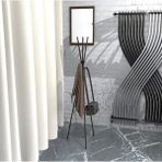 Dzgn Home Metal Tasarım Portmanto Askılık Ayaklı Elbise Askısı