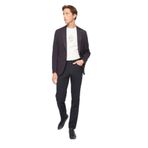 E 4.0 Design Studio x Fabrika, Erkek, Lacivert, 50, Slim Fit Chino Pantolon, F3WM-PNT F 13