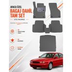 E-BİZ Jaguar X-Type (2001-2009) Araca Özel Eva Oto Paspas Seti Topukluk Bagaj Dahil Tam Set - Koyu Gri