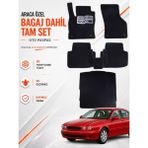 E-BİZ Jaguar X-Type (2001-2009) Araca Özel Eva Oto Paspas Seti Topukluk Bagaj Dahil Tam Set - Siyah