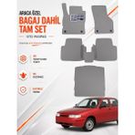 E-BİZ Lada Vega (1996-2004) Araca Özel Eva Oto Paspas Seti Topukluk Bagaj Dahil Tam Set - Gri