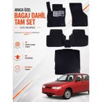 E-BİZ Lada Vega (1996-2004) Araca Özel Eva Oto Paspas Seti Topukluk Bagaj Dahil Tam Set - Siyah