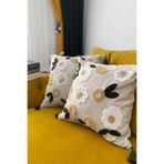 e-Bizz Store Punch Nakışlı 2 Adet Kırlent Kılıfı