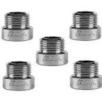 E.C.A 102134013 5 Adet Eca 1/2 1 cm Krom Pirinç Musluk Uzatma