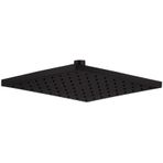 E.C.A 102145068C1 Tiera 25x25 cm Mat Siyah Renkli Kare Duş Başlığı