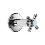 E.C.A 102151016 Quadrille Ara Kesme Vana Stop Valf 3/4 Ankastre Musluk
