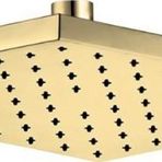 E.C.A 102845068 Tiera 25x25 cm Altın Renkli Kare Duş Başlığı
