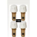 E.c.a 602120624 Termostatik Radyatör Petek Vanası Içi Ventil 41.3mm 4'lü (Kompakt Tip Panel Radyatörler Için)