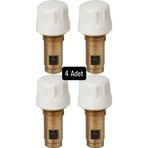 E.C.A CNK Termostatik Radyatör Petek Vanası Ventili 41.3mm 4'LÜ (Kompakt Tip Panel Radyatörler İçin)