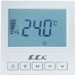 E.C.A Eca Dijital Fan Coil Termostatı (2/4 Borulu Fan Coillere Uygun)- PROGRAMLANABİLİR-Sıva Altı Model