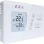 E.C.A Eca Kablosuz Oda Termostatı Poly Comfort 200W Dijital Kontrol Paneli Özellikli Beyaz Renk