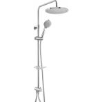 E.C.A. ECA Myra Plus Teleskobik Kolonlu Banyo Tepe Duş Seti Yuvarlak Takım 102158041