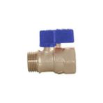 E.C.A Mini Küresel Vana 1/2'' Mavi