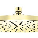 E.C.A. Myra 25x25 Altın Yuvarlak Banyo Duş Başlığı
