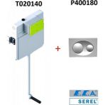 E.C.A Serel Smooth Gömme Rezervuar (H.taşı Uyumlu) ve Kumanda Paneli P400180