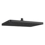 E.C.A. Tiera Plus 36x24 Mat Siyah Dikdörtgen Banyo Duş Başlığı
