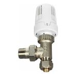 E.C.A Yeni tip Termostatik Vana Pex Trv4 Termostatık Vana Köşe Tip 1/2