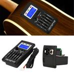 E-Guitar Pick-up Gitar Pick-up, F-5T Pikap Ekolayzer Dijital Tuner, Elektrik Akustiği İçin Klasik Gitarlar