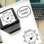 E-Hediyeci 31 Aşk Temalı Kişiye Özel İsimli Davetiye Kaşe