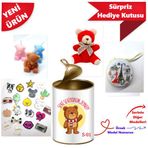 E-Hediyeci Kişiye Özel İyi ki Varsın Seni Seviyorum Konseptli Hediye Kutusu Kız Arkadaşa, Sevgiliye, Eşe Romantik Hediye Kutusu
