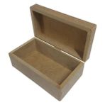 E Hobici Ahşap Dikdörtgen Kutu 13X7,5CM - -