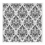 E Hobici Duvar Dekor Stencil Şablon 40X40 HD-154 - Siyah