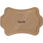 E Hobici Eğimli Tepsi Ahşap (Mdf) Obje T720