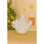 E Hobici Kardan Adam Figür Yılbaşı 6,5x7,5cm - - - Beyaz