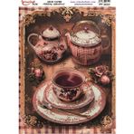 E Hobici Pirinç Dekopaj Kağıdı 30X42CM PT-3231 Çay Kahve Fincan - Karışık