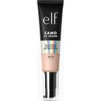 E.l.f. Camo cc Krem SPF30 Orta ve Tam Kapsamlı Renk Düzeltici, Nemlendirici ve Koruyucu - Fair 125 C