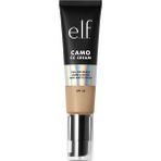 E.l.f. Camo cc Krem SPF30 Orta ve Tam Kapsamlı Renk Düzeltici, Nemlendirici ve Koruyucu - Light 205 N
