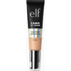 E.l.f. Camo cc Krem SPF30 Orta ve Tam Kapsamlı Renk Düzeltici, Nemlendirici ve Koruyucu - Light 210 N