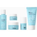 E.l.f Skin Jet Set Hydration Kit, Seyahat Boyu Cilt Bakım Seti (Vegan) - 5'li