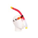 E-Life Outdoor S15 Yetişkin Yüzücü Eğitim Şnorkeli Kırmızı