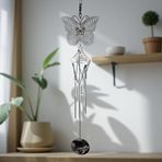 E-life shop Feng Shui Kelebek Temalı Rüzgar Çanı Dış Mekan Bahçe Balkon Süsü Yeni Ev & Arkadaş Hediyesi 60 cm.