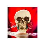 e-life shop Gotik Stil Romantik Hamlet Kurukafa Iskelet Biblo Heykel Dekoratif Ürün Ev Hediyesi Vitrin Objesi
