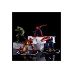 e-life shop Marvel Yenilmezler Ironman Spider-man Hulk Captain America Özel Stantlı 4lü Oyuncak Figür Karakter
