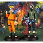 e-life shop Naruto: Shippuden Naruto Uzumaki Kakashi Hatake Anime Manga Karakter Figür Seti 2 Kahraman Bir Arada