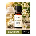 E.M.S AVM BEYAZ ÇAY Uçucu Yağ Buhurdanlık Yağı Difüzör Esansı Oda Kokusu MİLKSHAKE KOKUSU MUM ESANSI 10 ML.