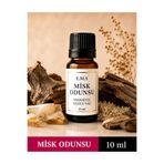 E.M.S AVM MİSK ODUNSU ESANSİYEL Uçucu Yağ Buhurdanlık Yağı Difüzör Esansı Oda Kokusu Esansı MUM ESANSI 10 ML.