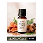 E.M.S AVM SEDİR AĞACI Esansiyel Uçucu Yağ Buhurdanlık Yağı Difüzör Esansı Oda Kokusu Esansı MUM ESANSI 10 ML.