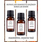 E.M.S Manolya, Sedir Ağacı, Orkide Esansiyel Uçucu Buhurdanlık Yağı Difüzör Esansı 3 x 10 ml