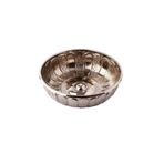 E orient Metalik Hamam Tası Osmanlı Motifli Metal Banyo Tası Metal 1