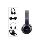 E-RICH P47 Bluetooth Wireless Kulaklık Fm Radyo Extra Bass Fm Radyo Extra Bass