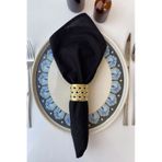 E-Sanat Evi Gold Venus Luxury Metal 6 Adet Peçete Halkası