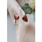 E-Sanat Evi Kalpli Gümüş Metal Halkalı 6 Adet Peçete Yüzüğü